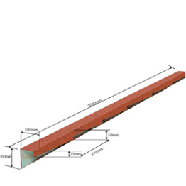 TILCOR® Akcesoria 108 Barge Board LH