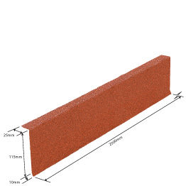 TILCOR® Akcesoria 114 5 INCH FASCIA FLASHING