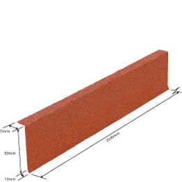 TILCOR® Akcesoria 129 3.5 INCH FASCIA FLASHING