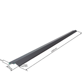 TILCOR® Akcesoria 702 STANDARD GABLE EDGE FLASHING