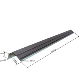 TILCOR® Akcesoria 704 NO BEND GABLE EDGE FLASHING